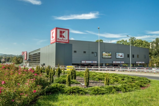 Budowa marketu Kaufland w Gorlicach
